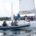 Rencontre sur le Léman entre l'équipage du Sailing Squad et les jeunes Skippers sans limites sur le catamaran de Just for Smiles