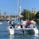 Sorties à voile offertes sur notre catamarn à Zurich durant les journées "Zukunft Inklusion" à Zurich en septembre 2022